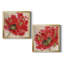 Red Infusion I - ensemble de 2 reproductions d'art encadrées-413739723-413739728-413739721