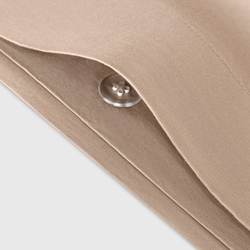 No Pattern Bedding, Beige, Double