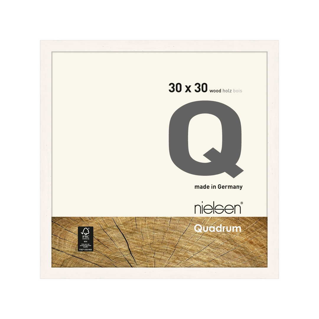 nielsen Quadrum Wooden Picture Frame With Glass Front