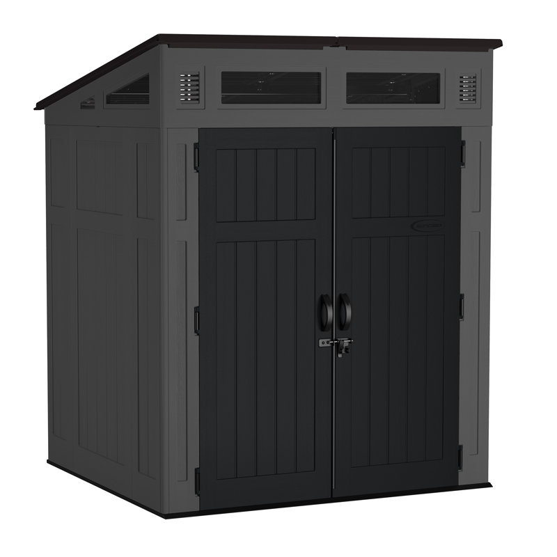 Suncast Modernist Shed 6x5 With Assembly, Yes