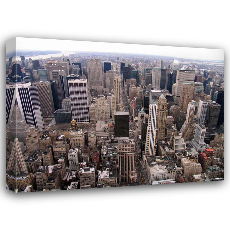 New York City Rooftops, H 18 po x l 24 po