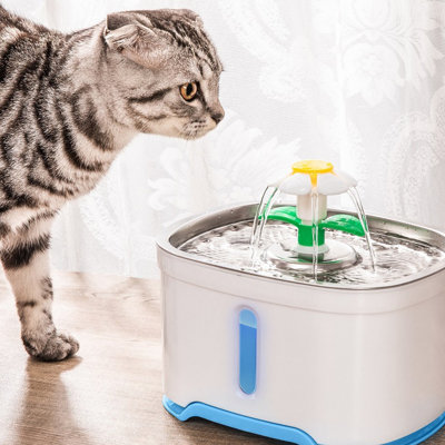 More Change Automatic Pet Cat Dog Water Fountain Pump Water