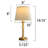 Tamariana Metal Table Lamp