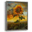 Reproduction encadrée FLORAL Series CDXCIX - bois massif-2007736127