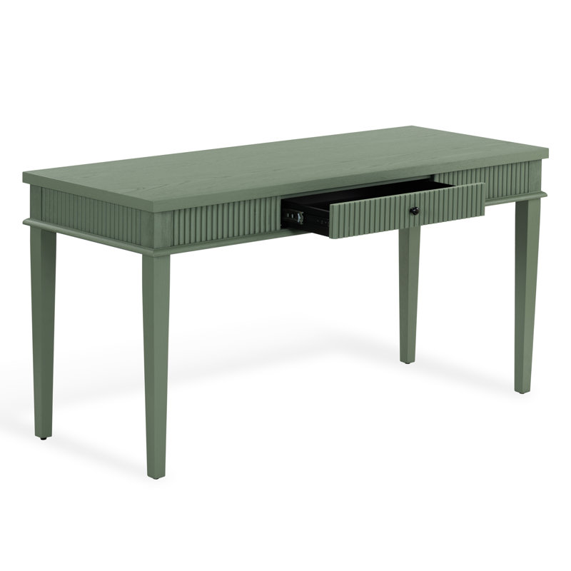 Bureau à 1 tiroir Haden, Vert