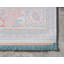 Tapis à motif oriental bleu clair Folmar-86630730