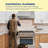 Hauslane 48" Gas Range In Black Stainless Steel | 8 Burners Up To 20,000 Btus | 6.7 Cu. Ft. Double Convection Oven With 5 Rack Positions | Convertible Ng/Lp | Cool-Touch Triple-Layer Door-131223190