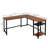 L-Shaped Metal Base Computer Desk-231084948