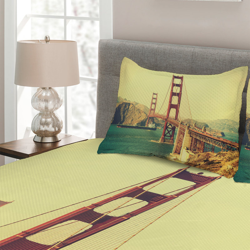 Modern & Contemporary Polyester Coverlet