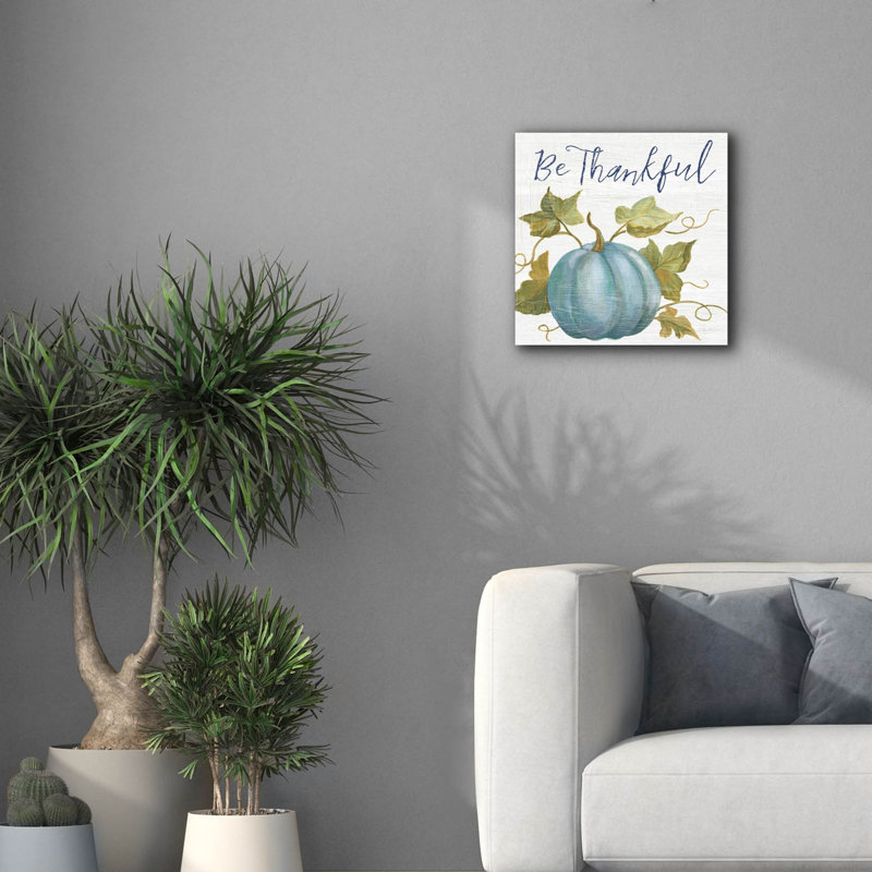  «Fall Splendor 4 Navy» par Silvia Vassileva, art mural sur toile, 18 po x 18 po, H 18 po x l 18 po