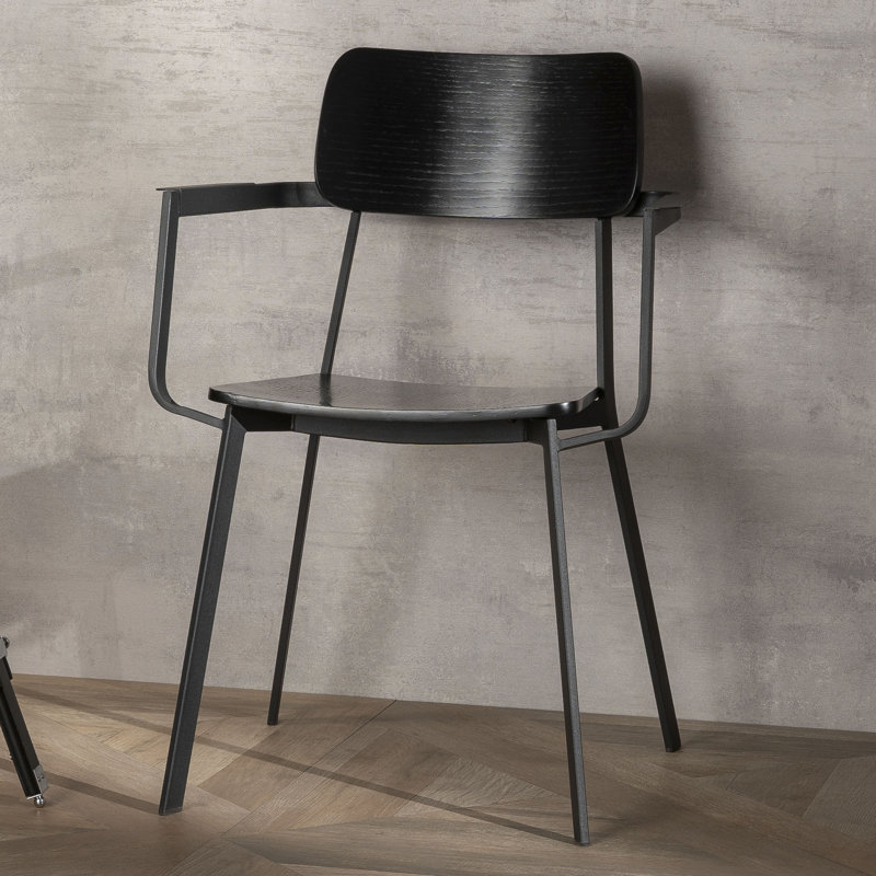 Emmert Dining Chair, Black