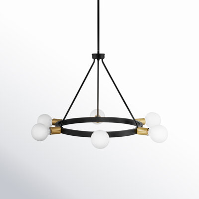 Chianti 6 - Light Metal Chandelier