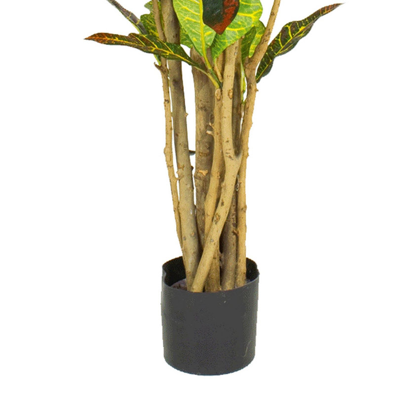 Annistyn 150cm Faux Croton Tree in Pot