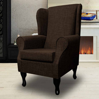 74cm Wide Tufted Wingback Chair