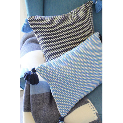 Ella Rectangular Cotton Pillow Cover and Insert