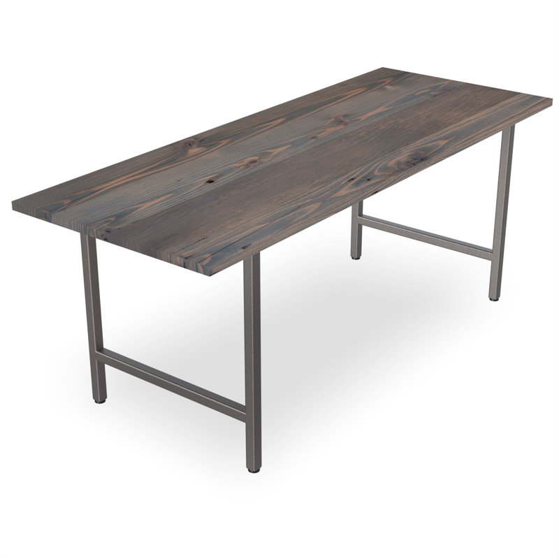 Table de salle à manger Braddock, Gris, H 108 po x l 42 po x P 42 po