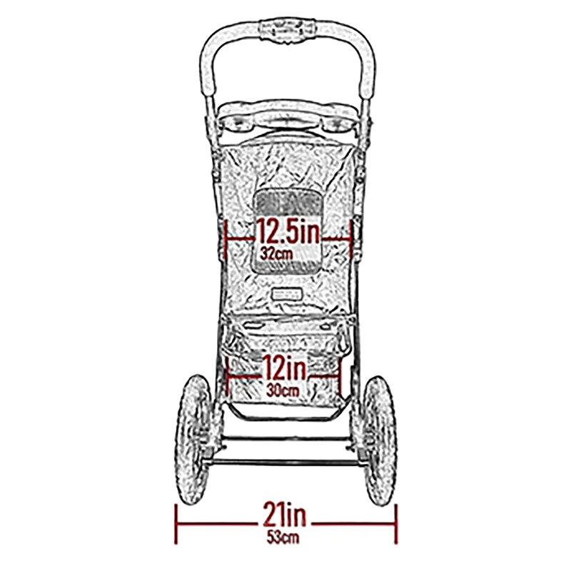 Jogger No-Zip Stroller, Espresso