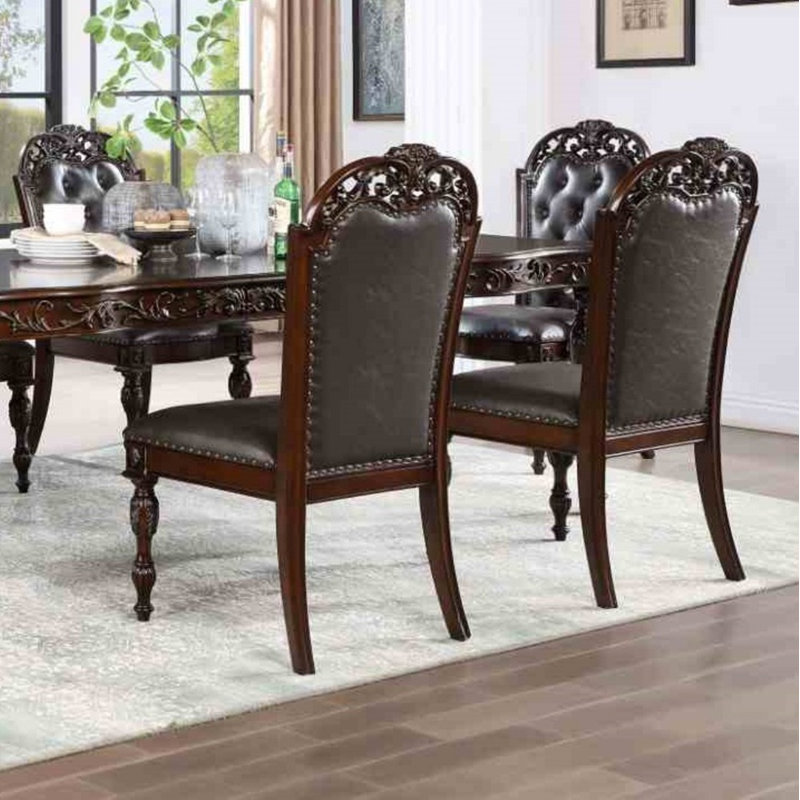Chaise d'appoint 2 pièces Traditional Style