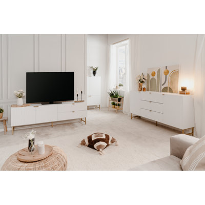 Hockenberry 179 Cm Wide 3 Drawer Sideboard