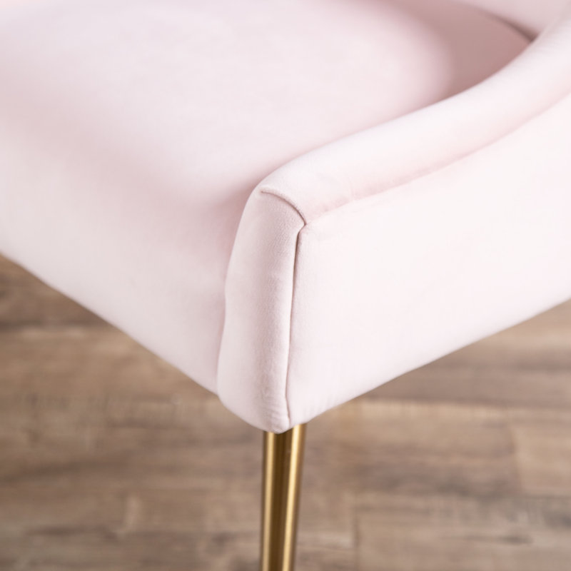 Chaise d'appoint Cullars, Rosé