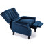 Conatser 78cm Wide Velvet Wing Chair Recliner-383786809