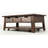 Gurbaaz Solid Wood Top Single Coffee Table