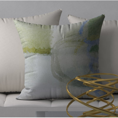 Abstract Throw Pillow