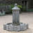 Provence Hand Crafted Weather Resistant Sculptural Fountain-13917909