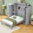 Murphy Bed with Wardrobe and Storage Shelf-1737382958-1737382994