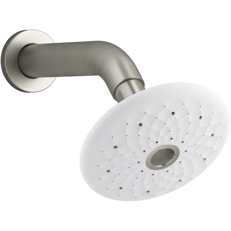 Pomme de douche réglable 1,75 GPM Exhale B120, Nickel brossé éclatant, 1.75 GPM