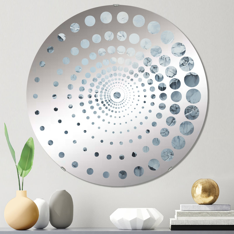 Miroir mural Emaleigh, 23,6 po x 23,6 po