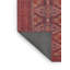 Tapis rouge/brun/beige traditionnel-118318373