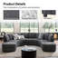 Fauteuil d'appoint surdimensionné 52 po Grandon-519651160