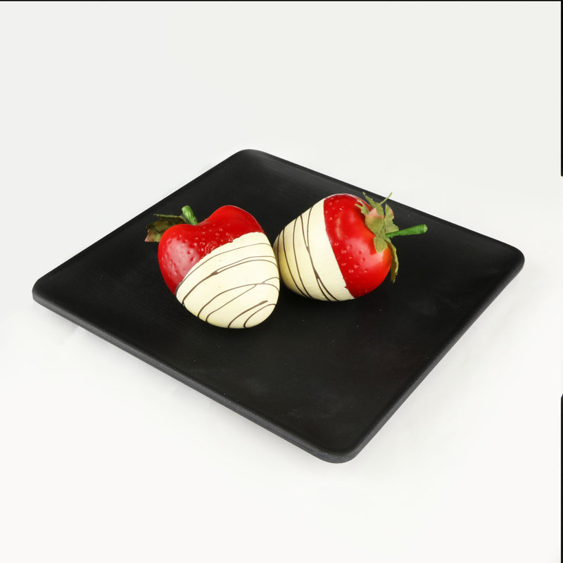 Greenovations 6" Bread Plate, Black