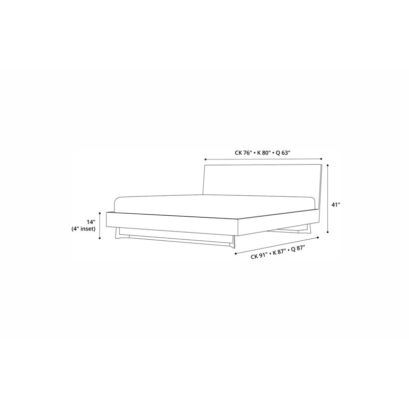 Broome Bed, Queen