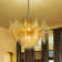 Theory 2-Light LED Unique / Statement Geometric Chandelier
