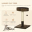 177.8cm H Cat Tree