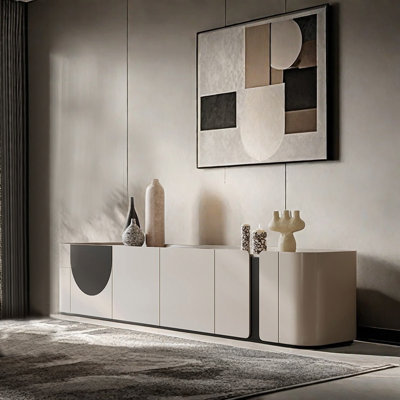Meuble télé avec rangement luxueux de style italien