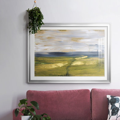 Ciel et terre II, impression sur papier