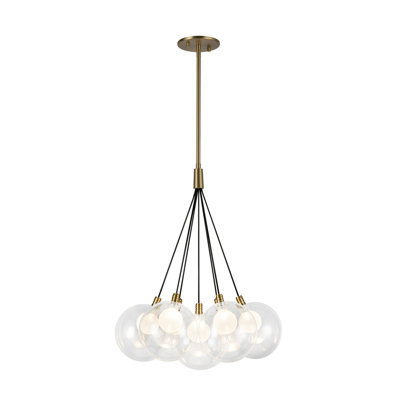 Bolla Steel LED Chandelier