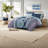 Complete Queen Bedding Sets, Polyester Boho Medallion Comfort For Home