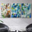 Marée basse, reproduction sur toile 3 pièces-91891413-91891414