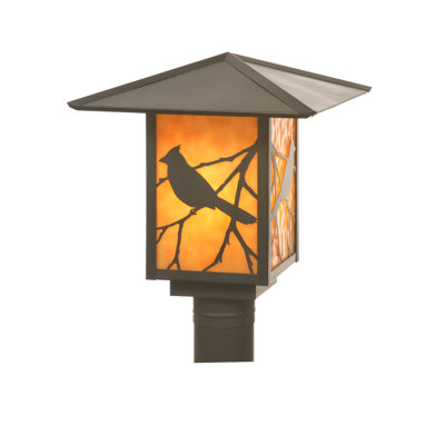 Antim Stained Glass Lantern Head Post Lantern