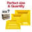 Yellow Square Plastic Dinnerware Value Set - 120 Sets
