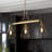 Azevedo 3 - Light 27.6'' W Gold Kitchen Island Pendant UL Certified