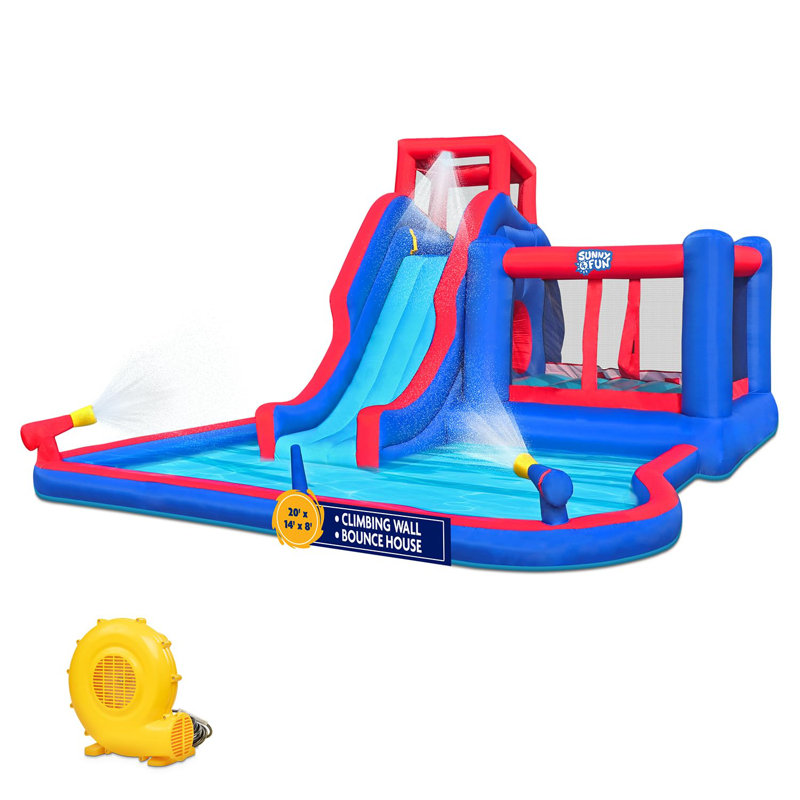20.16' x 13.5' Inflatable Water Slide