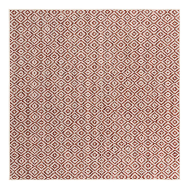 Costa Rica Indoor/Outdoor Rug, Carré 7 pi 10 po