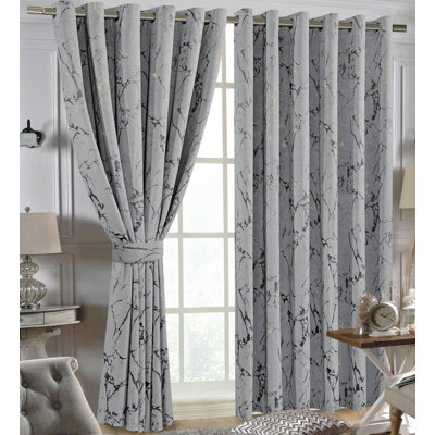 Lapan Room Darkening Curtain Pair