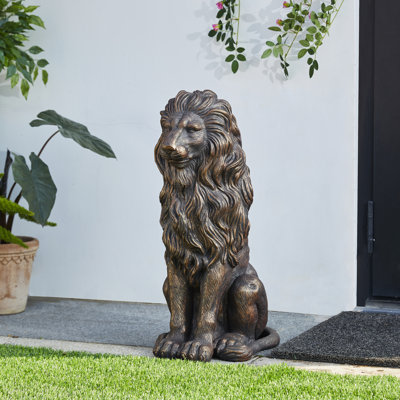 Statue de jardin animaux Balthasar Lions