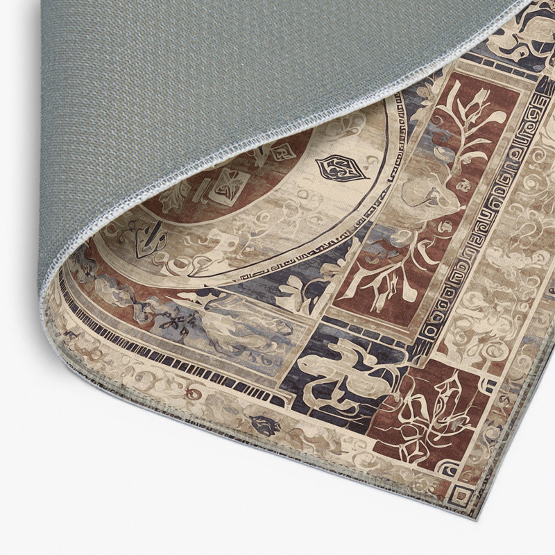 Tapis intérieur et extérieur Apollonian Arc, Rectangulaire 3 pi x 5 pi